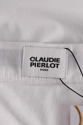 Robe Claudie Pierlot Blanc en Coton