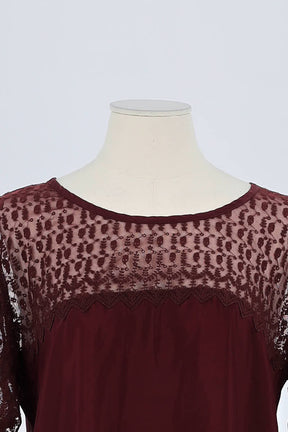 T-shirt The Kooples  Bordeaux