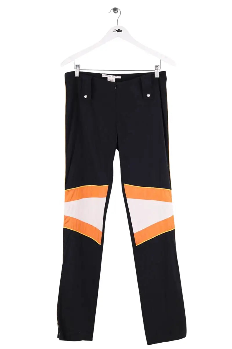 Pantalon droit Jean-Charles de Castelbajac Noir en Coton, taille XXL - Seconde Main