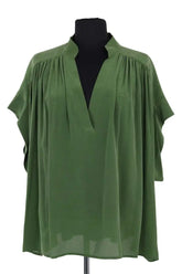 Blouse Vanessa Bruno Vert en Soie, taille M - Seconde Main