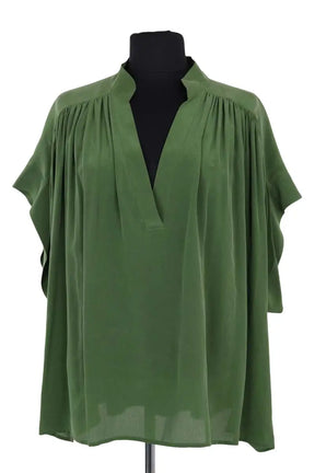 Blouse Vanessa Bruno Vert en Soie, taille M - Seconde Main