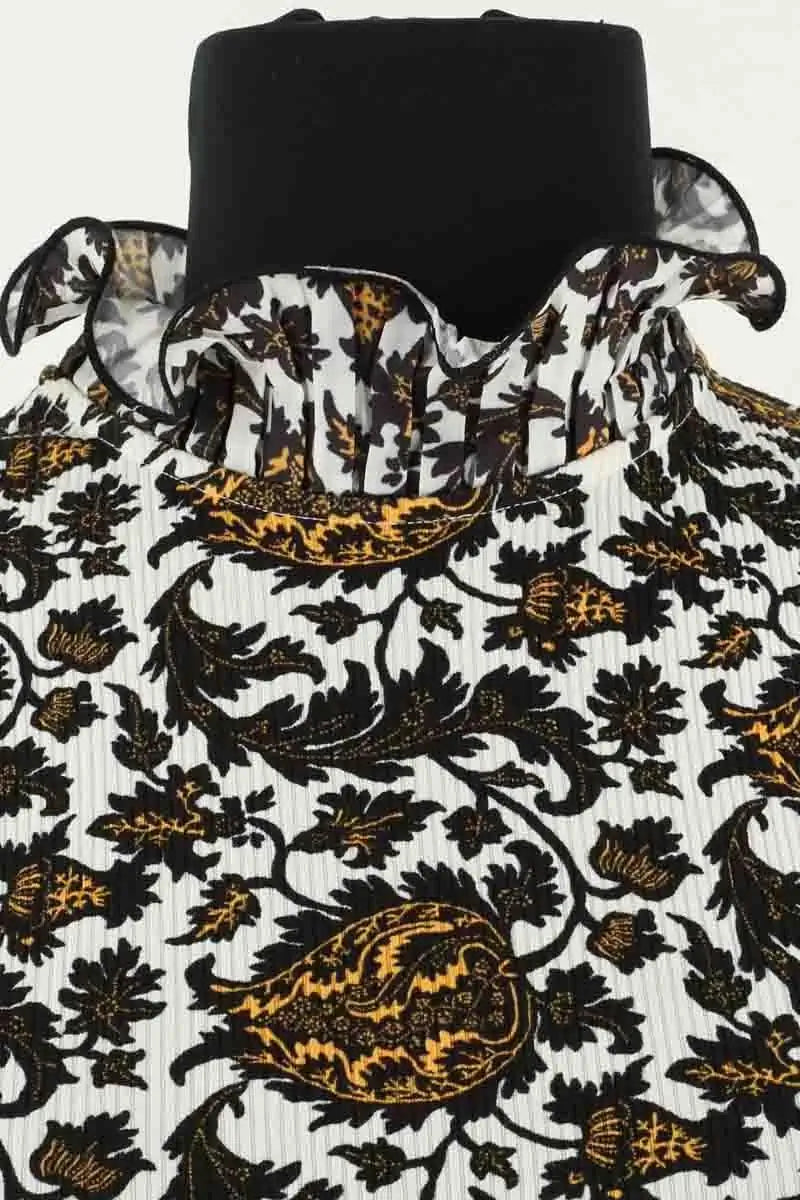Top sans manche Sandro Blanc en Viscose