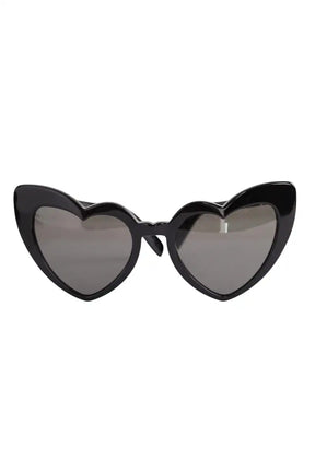 Lunettes de soleil Saint Laurent Noir en Plastique - Seconde Main