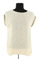 Top sans manche Sessun Beige en Viscose, taille S - Seconde Main