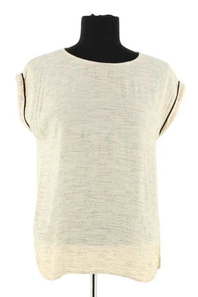 Top sans manche Sessun Beige en Viscose, taille S - Seconde Main