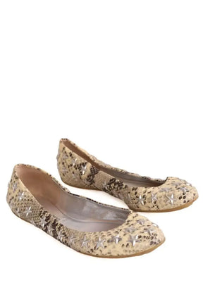 Ballerines Jimmy Choo Beige en Cuir
