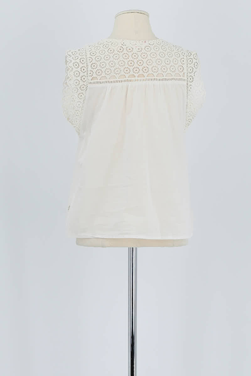 Top sans manche Levi's  Blanc