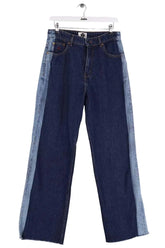 Jean droit Ladl Bleu en Coton, taille M - Seconde Main
