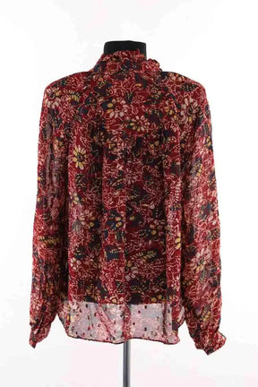 Blouse Ba&Sh Bordeaux en Viscose
