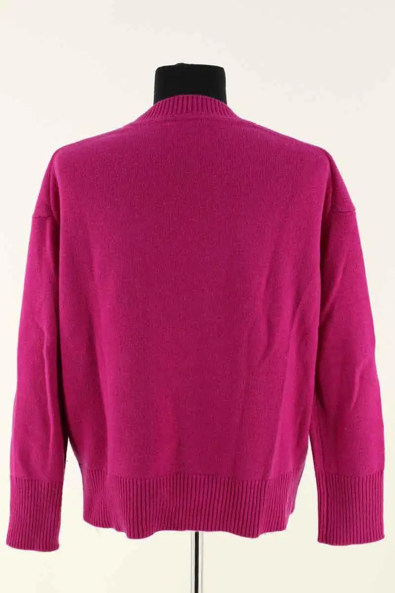 Pull Merci Violet en Cachemire