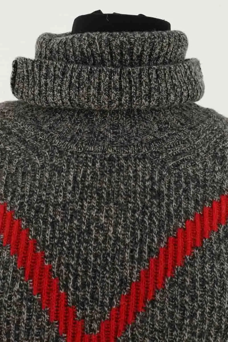 Pull Sandro Anthracite en Laine