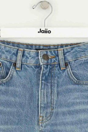 Jean large Maje Bleu en Coton