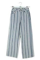 Jean large Sézane Bleu en Coton, taille XS - Seconde Main