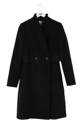 Manteau LK Bennett Noir en Laine, taille S - Seconde Main
