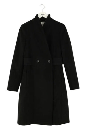 Manteau LK Bennett Noir en Laine, taille S - Seconde Main