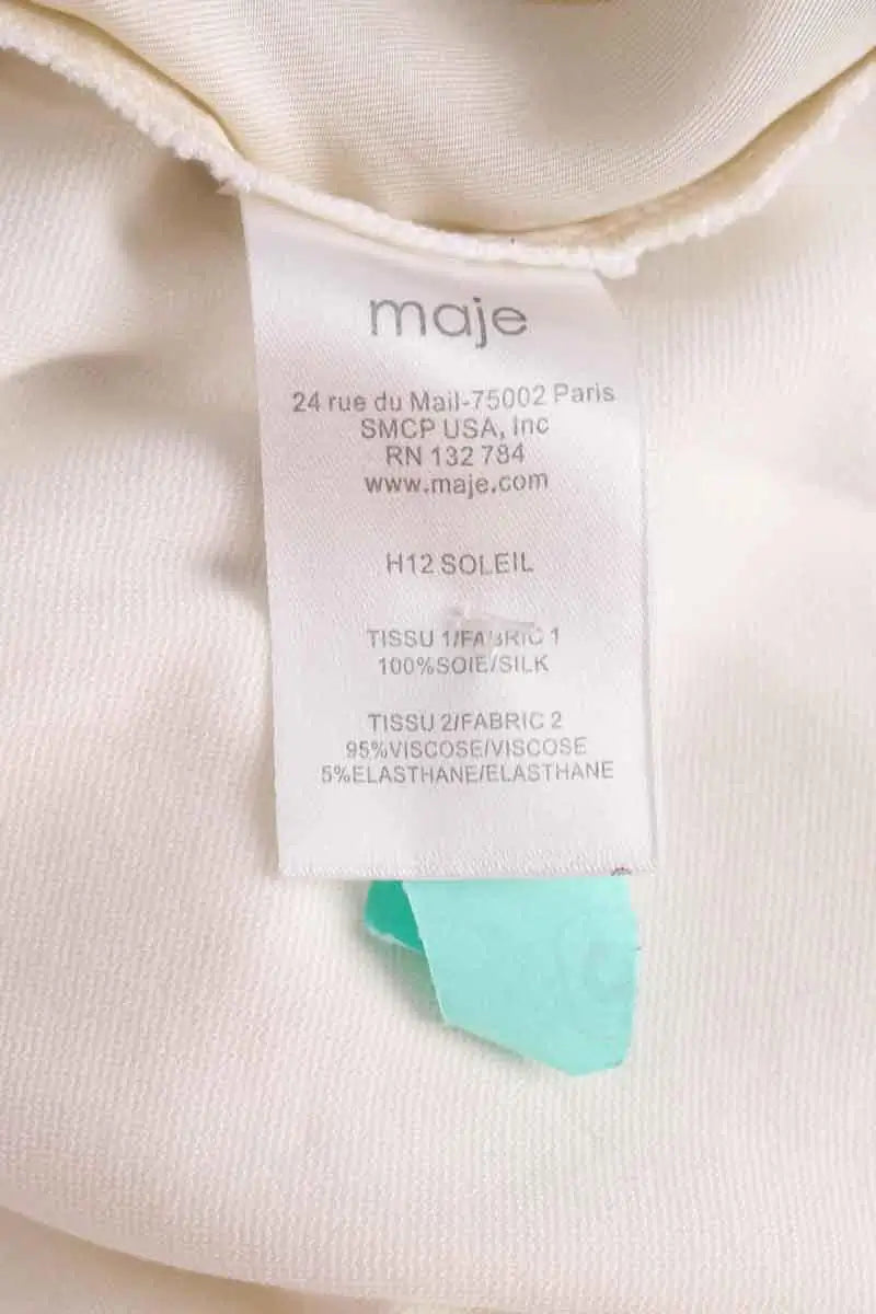 Pull Maje Ecru en Viscose