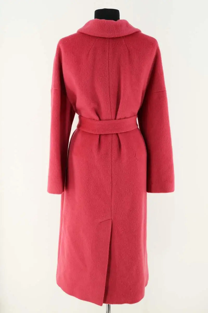 Manteau Tara Jarmon Rose en Laine