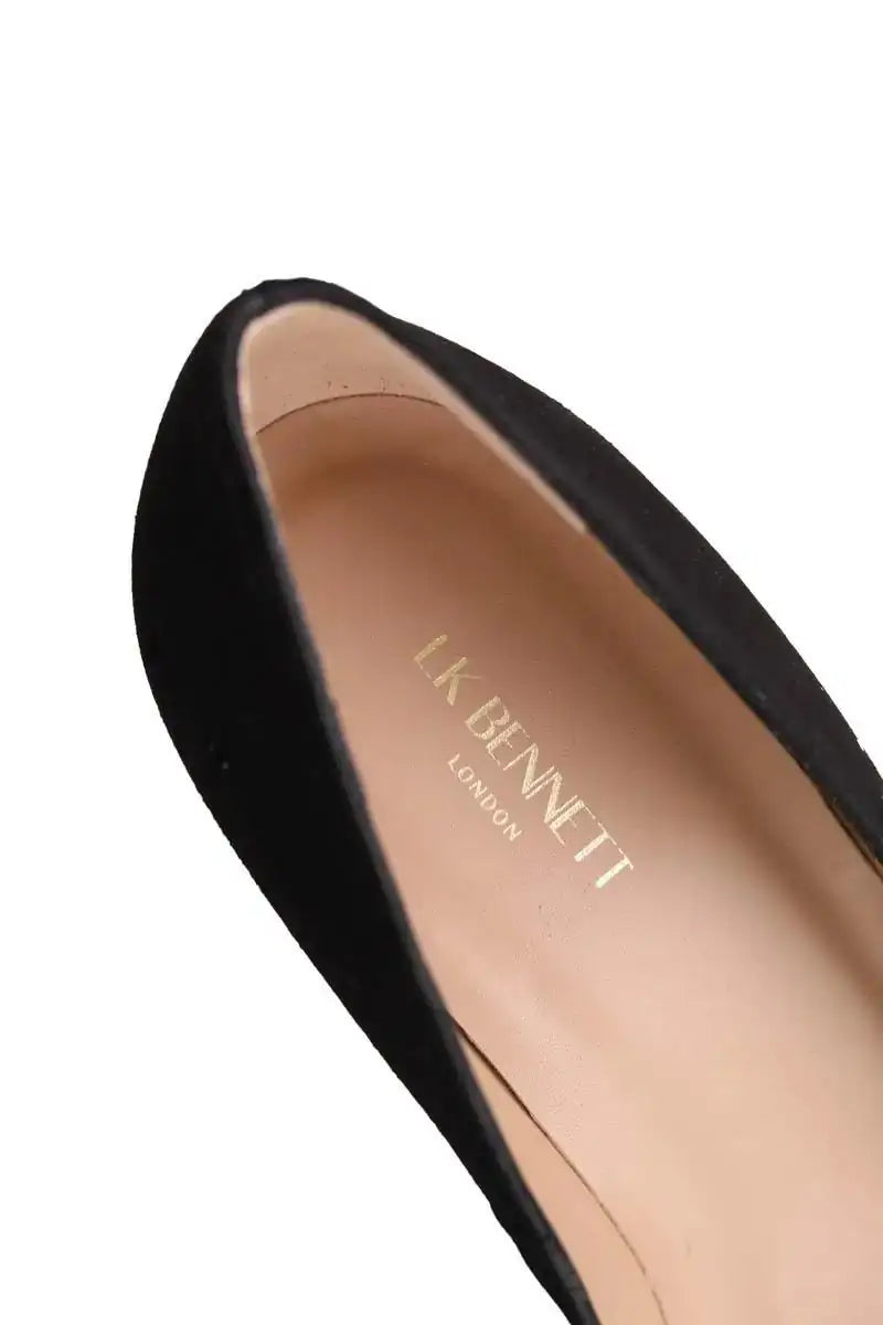 Talons LK Bennett Eevi Noir en Daim