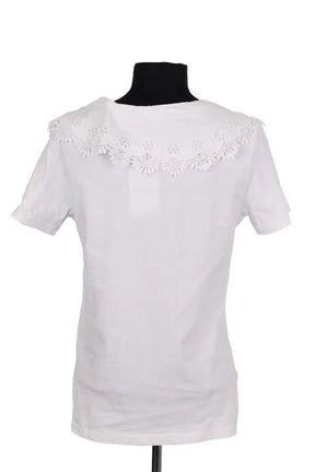 T-shirt Maje Blanc en Coton