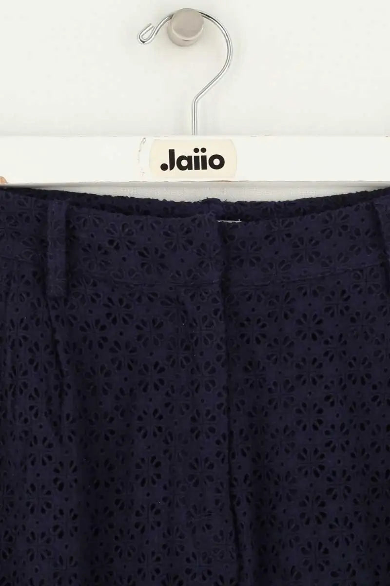 Pantalon droit Manoush Bleu en Coton