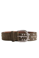 Ceinture Isabel Marant Kaki en Daim, taille S - Seconde Main