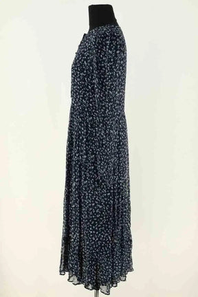Robe Sézane Bleu en Viscose