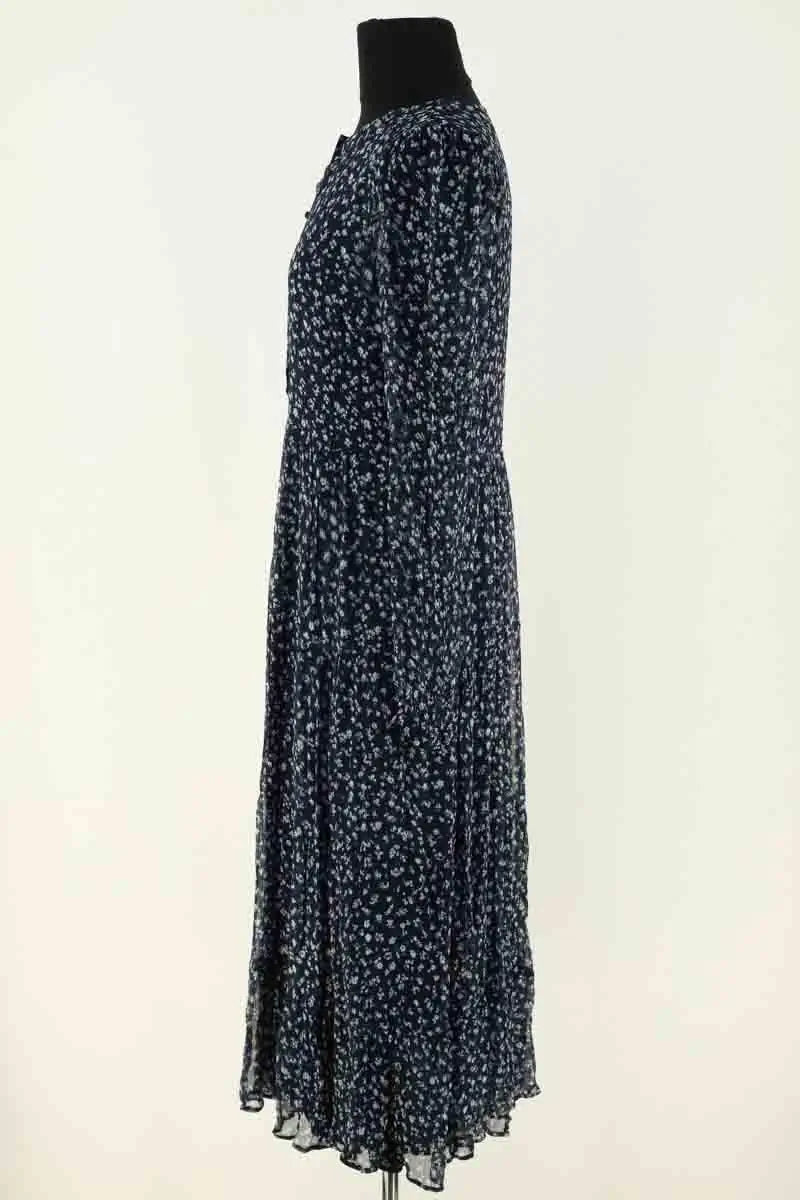 Robe Sézane Bleu en Viscose