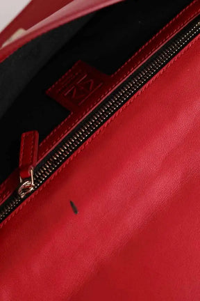 Pochette Tomasini Rouge en Cuir