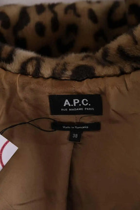 Manteau APC Camel en Synthétique