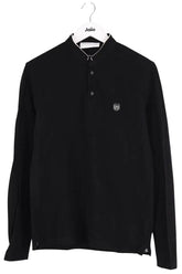 Polo The Kooples Noir en Coton, taille S - Seconde Main