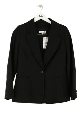 Blazer Gerard Darel Noir en Laine, taille XL - Seconde Main