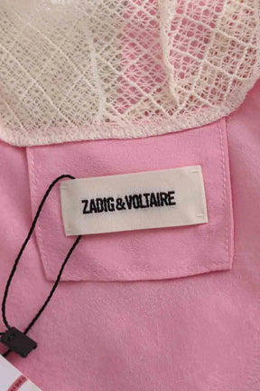Top sans manche Zadig & Voltaire Orange en Synthétique