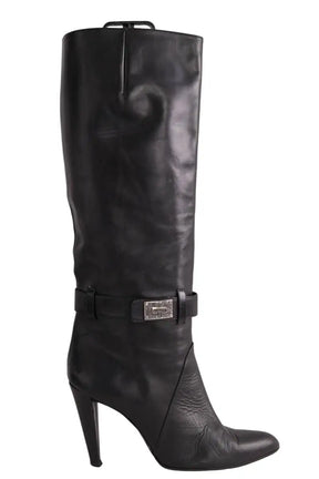 Bottes Givenchy Noir en Cuir, taille 40 - Seconde Main
