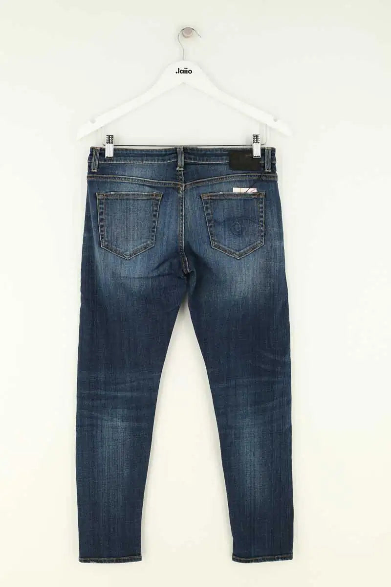 Jean slim R13 Bleu en Coton - élasthanne