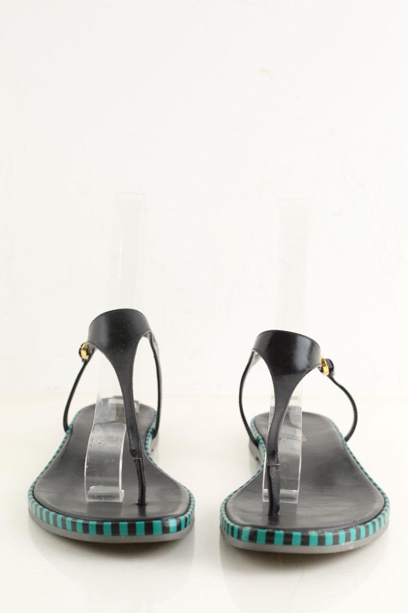 Tongs Sergio Rossi  Noir