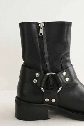 Boots à boucles The Kooples  Noir