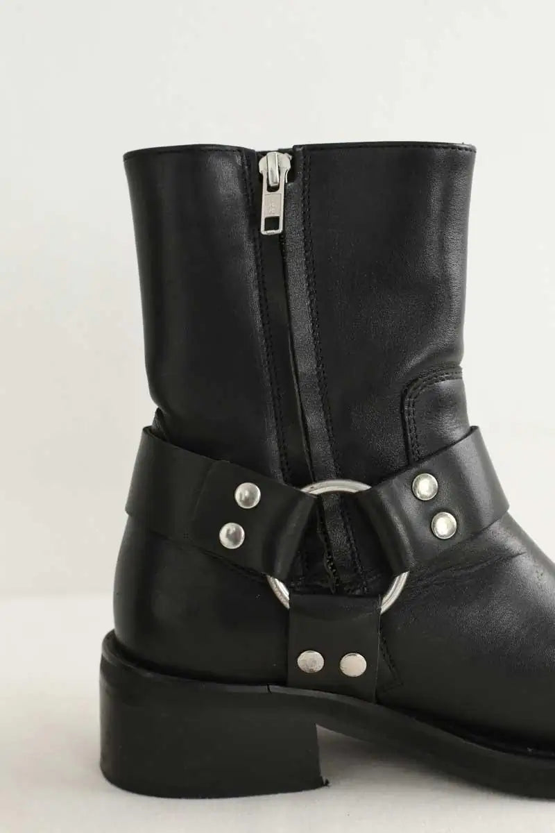 Boots à boucles The Kooples  Noir