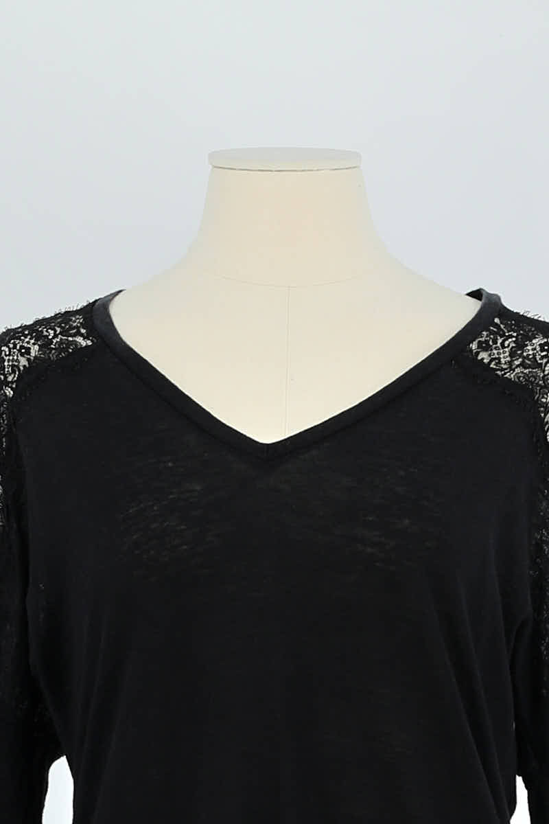 T-shirts Sandro  Noir