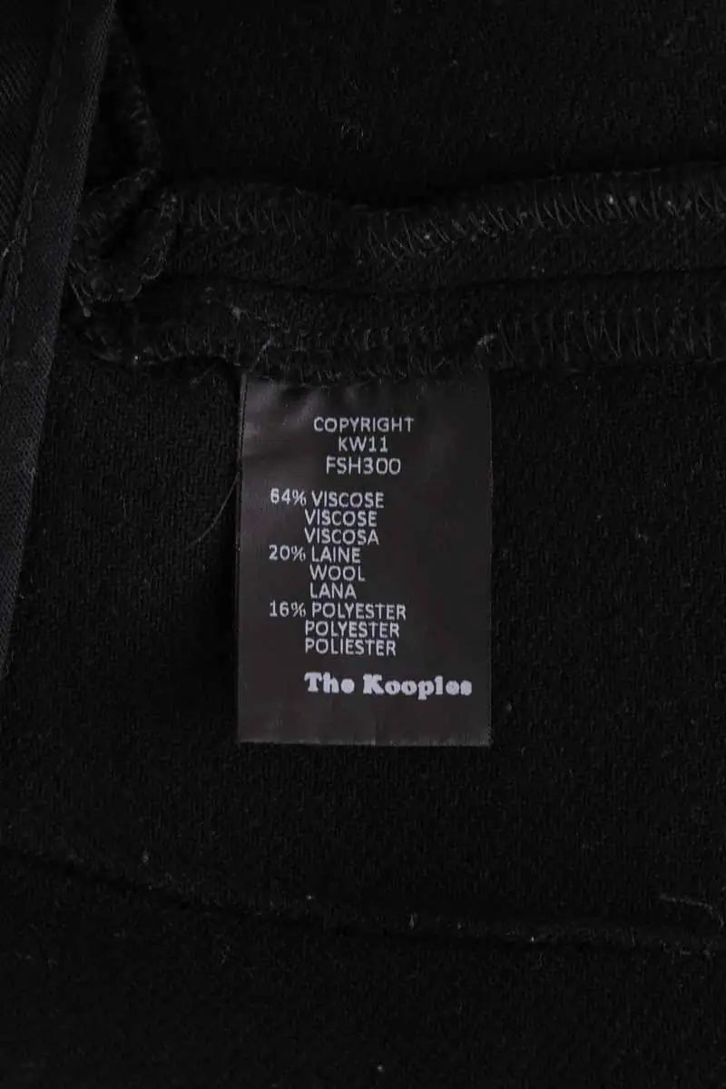 Short The Kooples Noir en Viscose