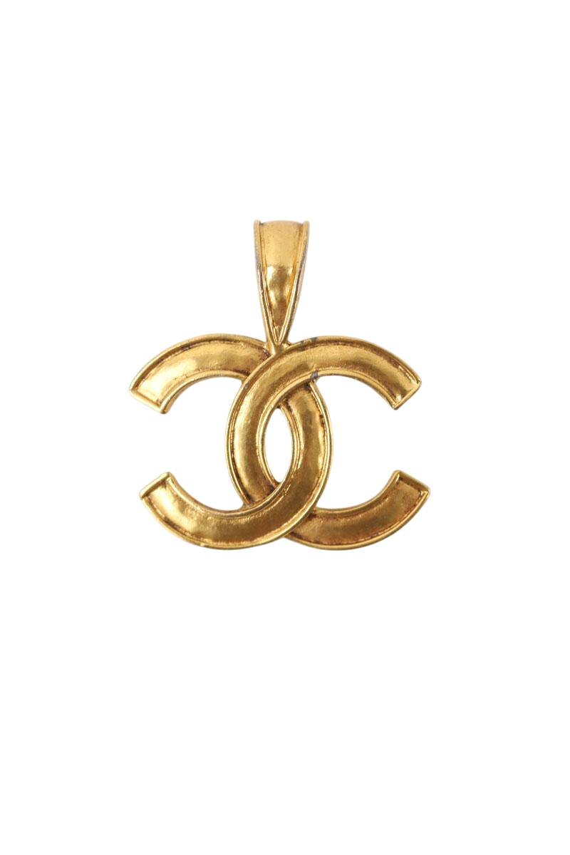 Pendentif Chanel  Doré