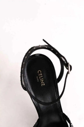 Talons Celine Noir en Cuir verni