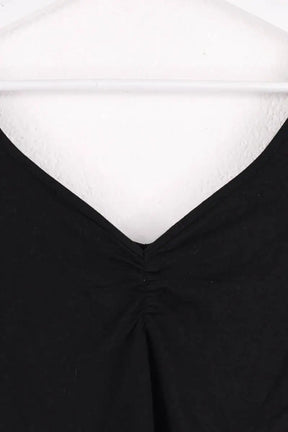 Body Maje Noir en Coton