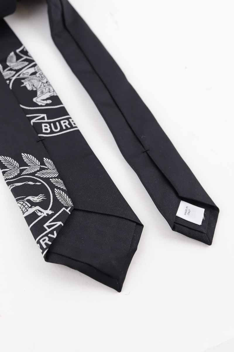 Cravate Burberry  Noir