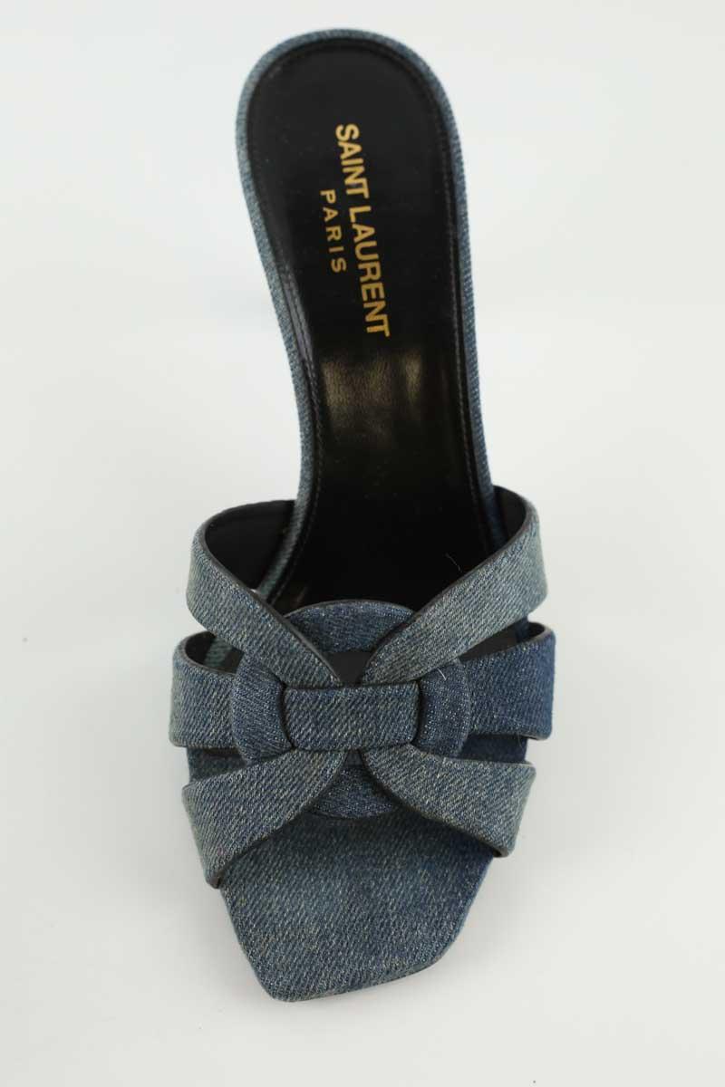 Mules Saint Laurent  Bleu