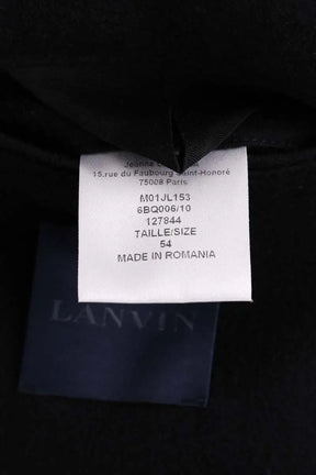 Veste Lanvin Noir en Laine