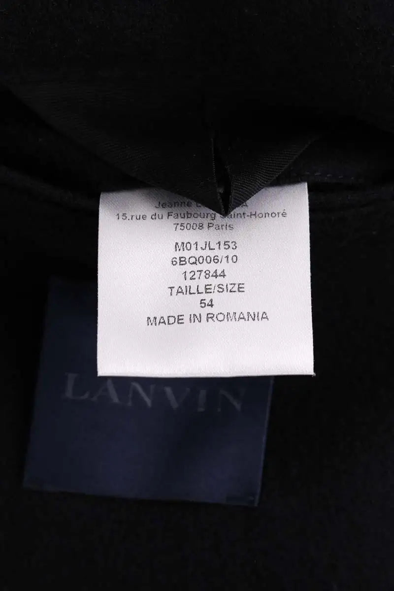 Veste Lanvin Noir en Laine