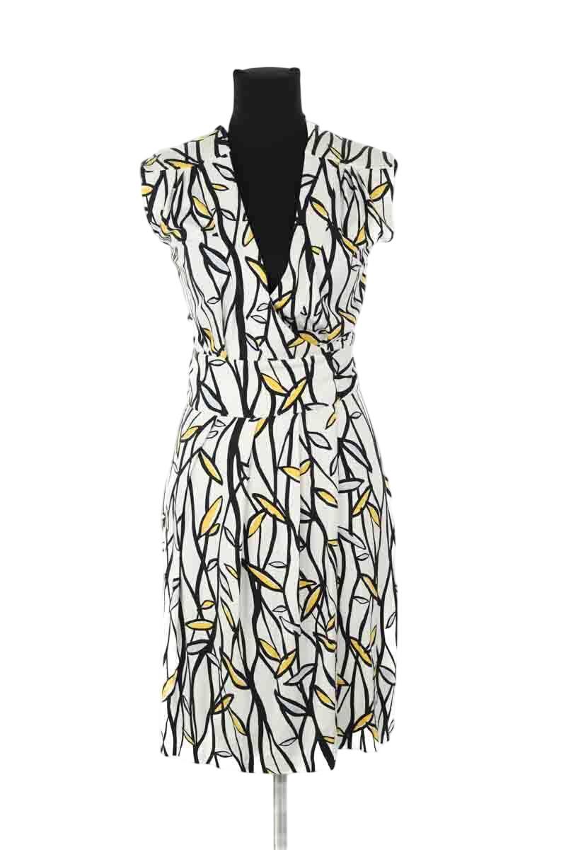 Mi-longueur Diane Von Furstenberg  Blanc
