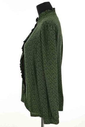 Blouse APC Vert en Soie