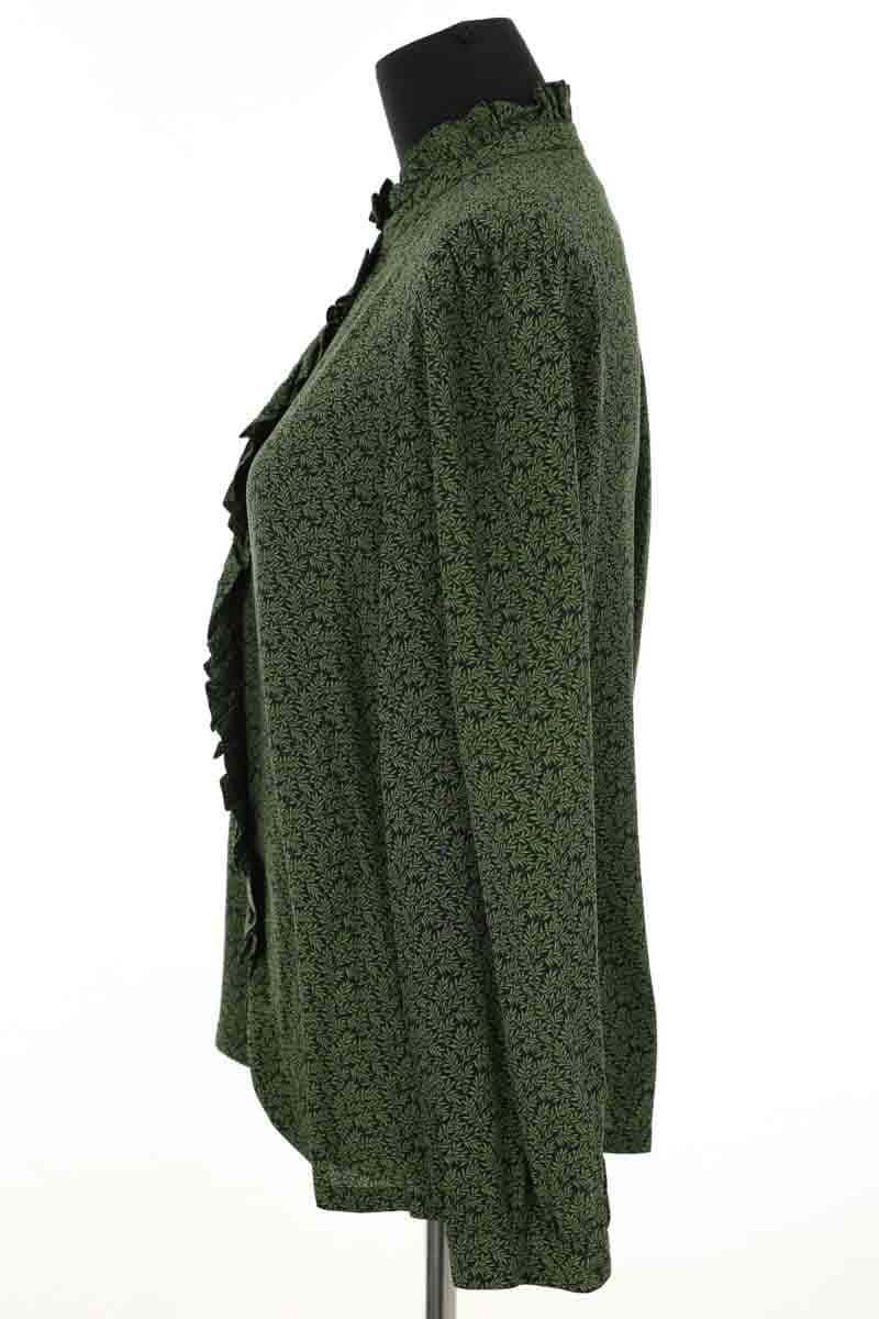 Blouse APC Vert en Soie