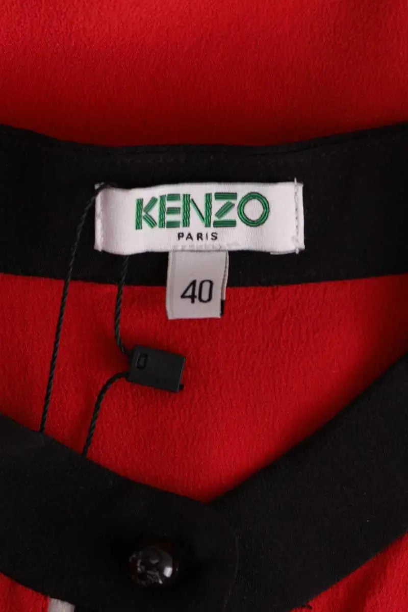 Blouse Kenzo Rouge en Synthétique